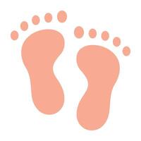Footprint Icon Design vector