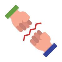 Fighting Icon Design vector