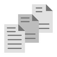 Files Icon Design vector