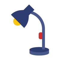 Table Lamp Icon Design vector
