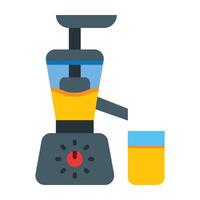 Juicer Icon Design vector