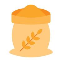 Flour Icon Design vector