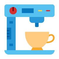 Coffee Machine Icon Design vector
