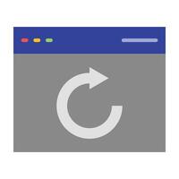 Reload Icon Design vector