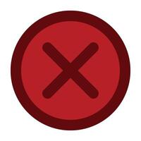 Cancel Icon Design vector