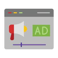 Marketing Icon Design vector