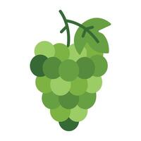 Grapes Icon Design vector