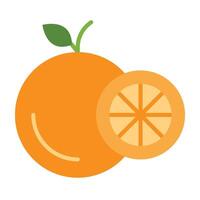 Oranges Icon Design vector