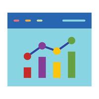 Analytics Icon Design vector