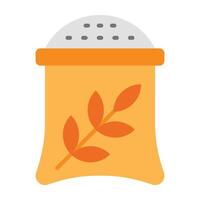 Wheat Flour Icon Design vector