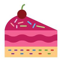Pastry Icon Design vector