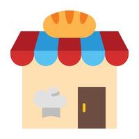 Bakery Icon Design vector