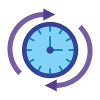Clockwise Icon Design vector