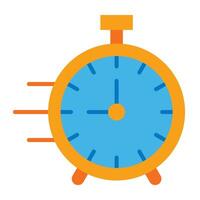 Fast Time Icon Design vector