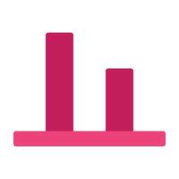 Vertical Align Bottom Icon Design vector