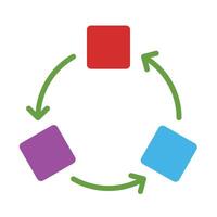 Transform Icon Design vector