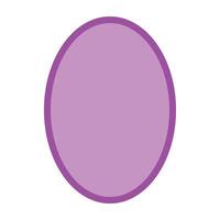 Oval Icon Design vector