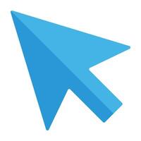 Mouse Cursor Icon Design vector