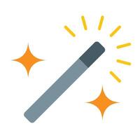 Magic Wand Icon Design vector