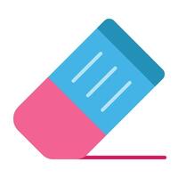 Eraser Tool Icon Design vector