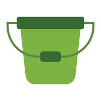 Water Bucket Icon Design vector