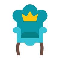 Throne Icon Design vector