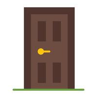 Door Icon Design vector