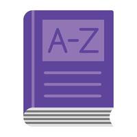 Dictionary Icon Design vector
