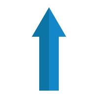 Up Arrow Icon Design vector
