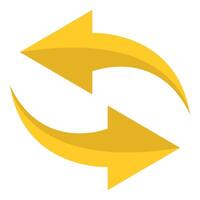 Transfer Icon Design vector