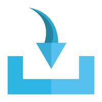 Import Icon Design vector