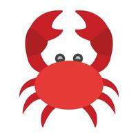 Crab Icon Design vector