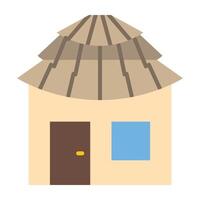Hut Icon Design vector