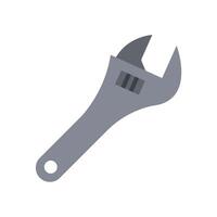 Adjustable Wrench Icon Design vector
