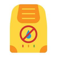 Dehumidifier Icon Design vector