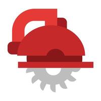Circular Saw Icon Design vector