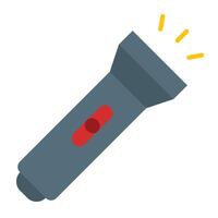 Flashlight Icon Design vector