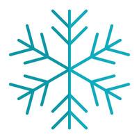 Snow Flake Icon Design vector