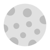 Full Moon Icon Design vector
