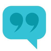 Quotation Icon Design vector