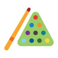 Billiard Icon Design vector