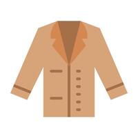 Coat Icon Design vector