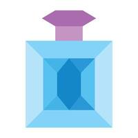 Perfume Bottle Icon Design vector