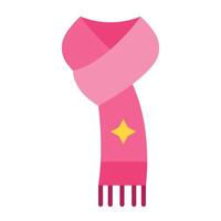 Scarf Icon Design vector