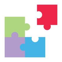 Puzzle Icon Design vector