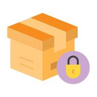 Lock Icon Design vector