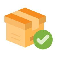 Shipped Icon Design vector