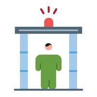Detector Icon Design vector