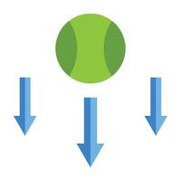 Gravity Icon Design vector