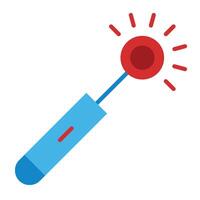 Laser Pen Icon Design vector